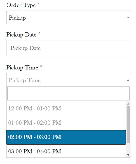 delivery & pickup date time for woocommerce|delivery deutsch.